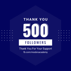500 Followers Viering - MosBro Academy